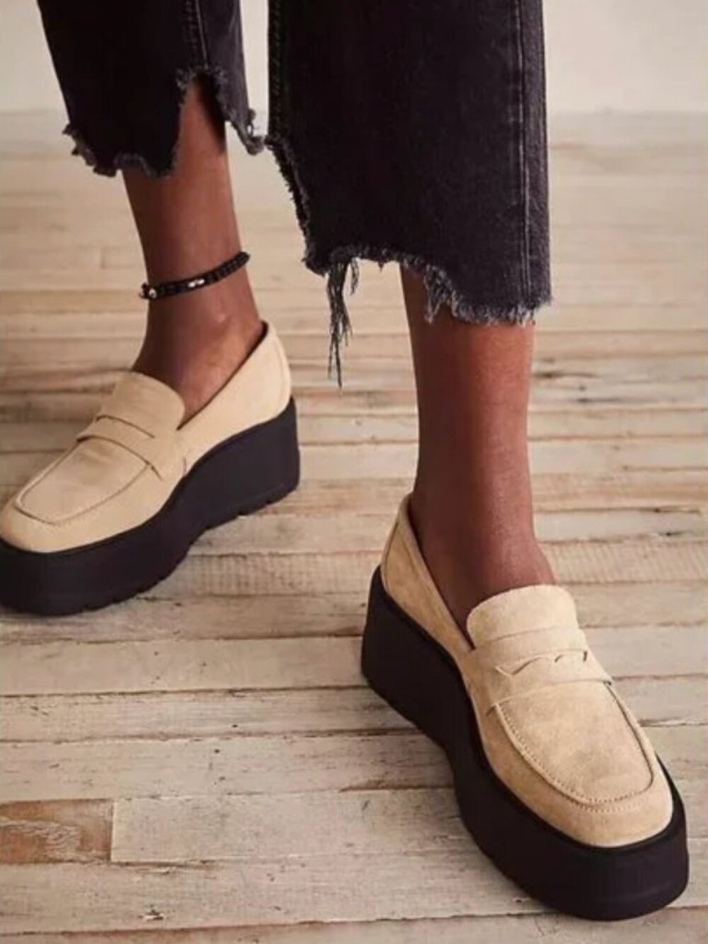 Free People Nico Platform Loafers